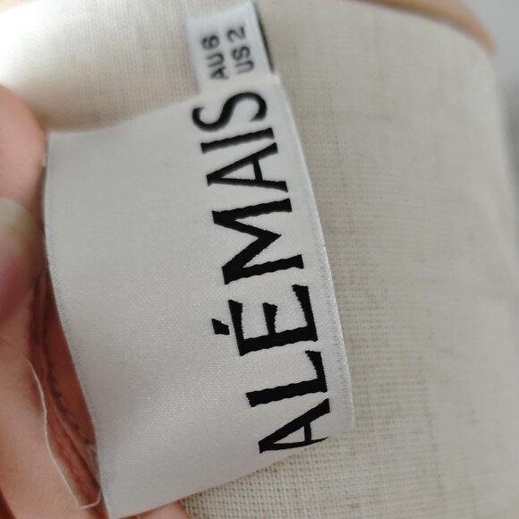 ALEMAISNEW SEASON Follow Clemenza Midi Dress in Silk - Picture 8 of 8